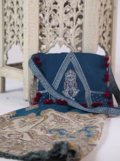 Cinq - MEHERMA | Hand Woven Kashmiri Shawl
