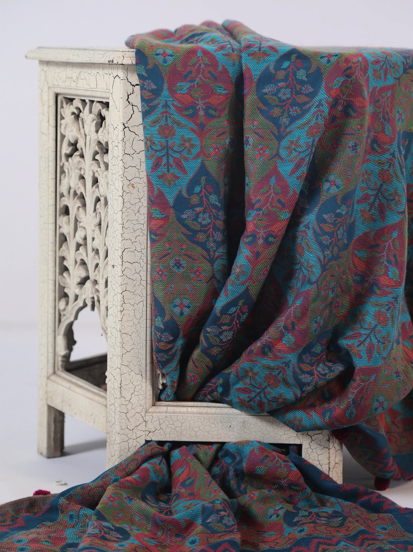Cinq - MEHERMA | Hand Woven Kashmiri Shawl