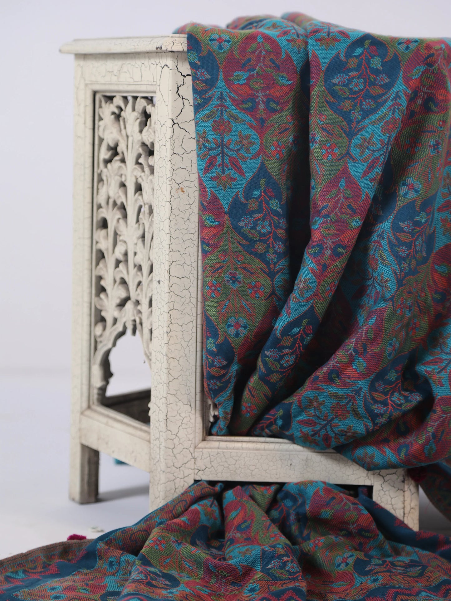 Cinq - MEHERMA | Hand Woven Kashmiri Shawl
