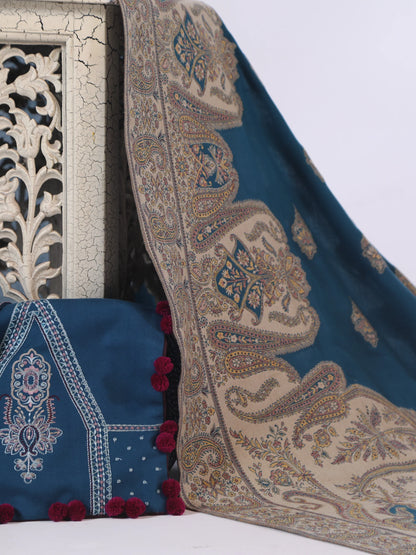 Cinq - MEHERMA | Hand Woven Kashmiri Shawl