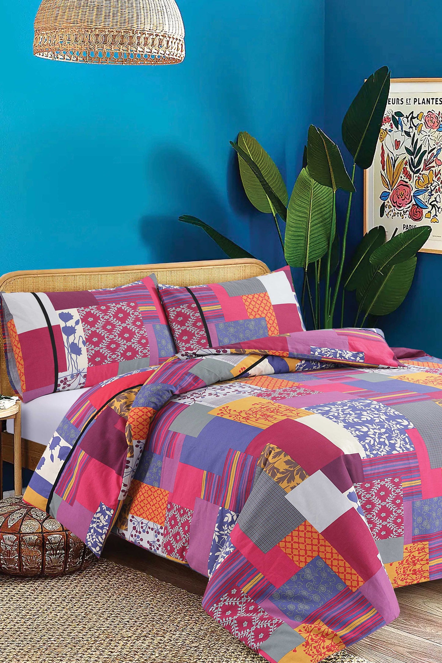 Nishat Linen - Patch Work Duvet Cover