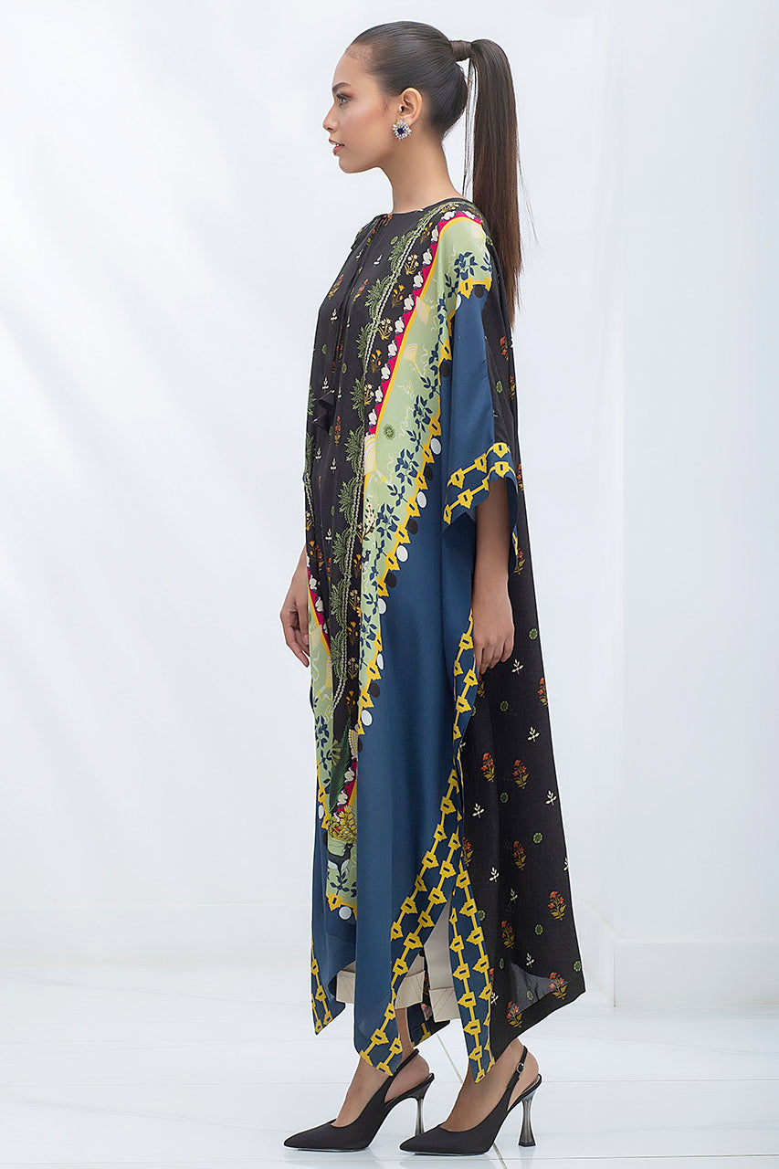 Digitally Printed Crepe Kaftan