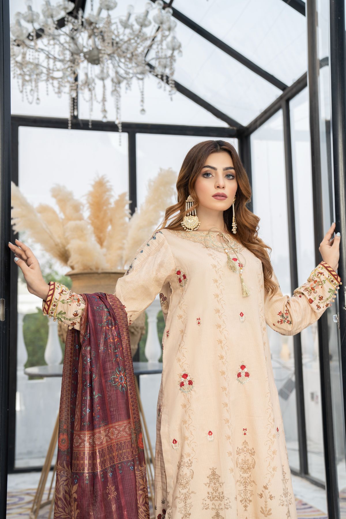 3PC Luxury Lawn (Queen 05)