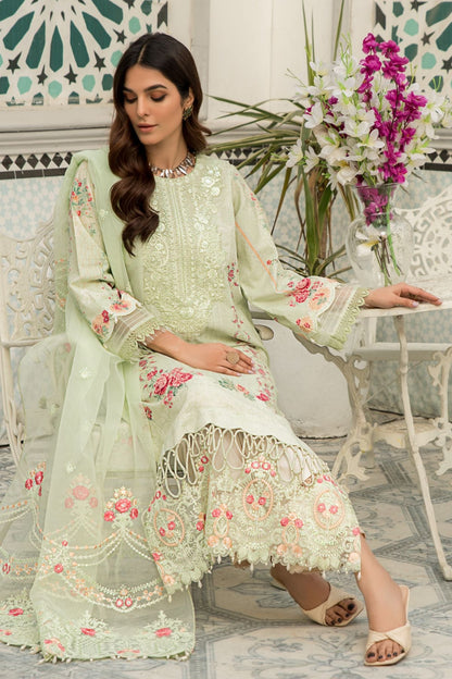 3PC Luxury Lawn (Queen 08)