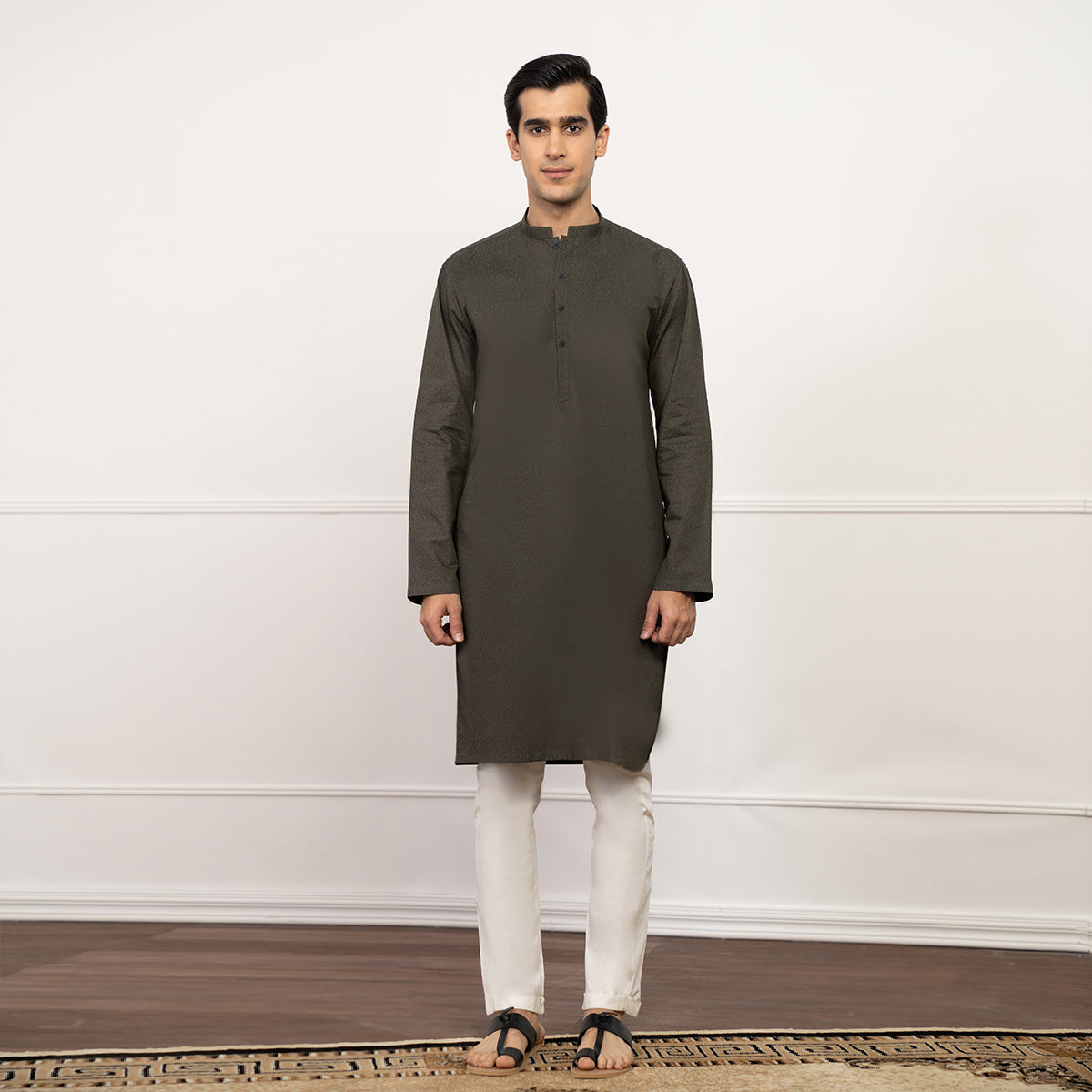 Dyed Karandi Kurta
