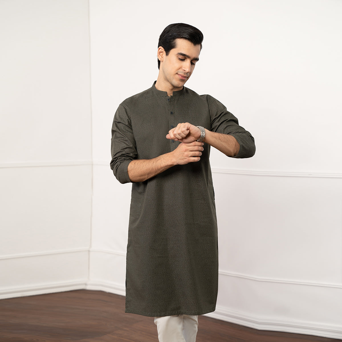 Dyed Karandi Kurta