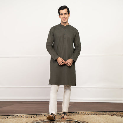 Dyed Karandi Kurta