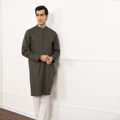Dyed Karandi Kurta