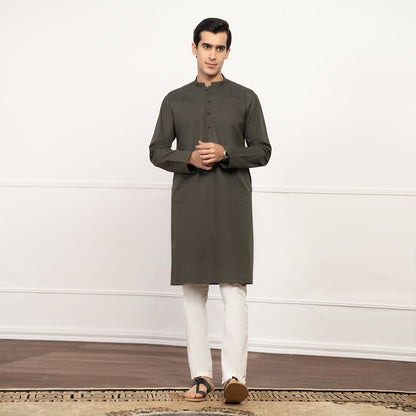 Dyed Karandi Kurta