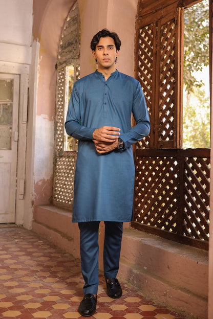 Dyed Embroidered Kameez Trouser