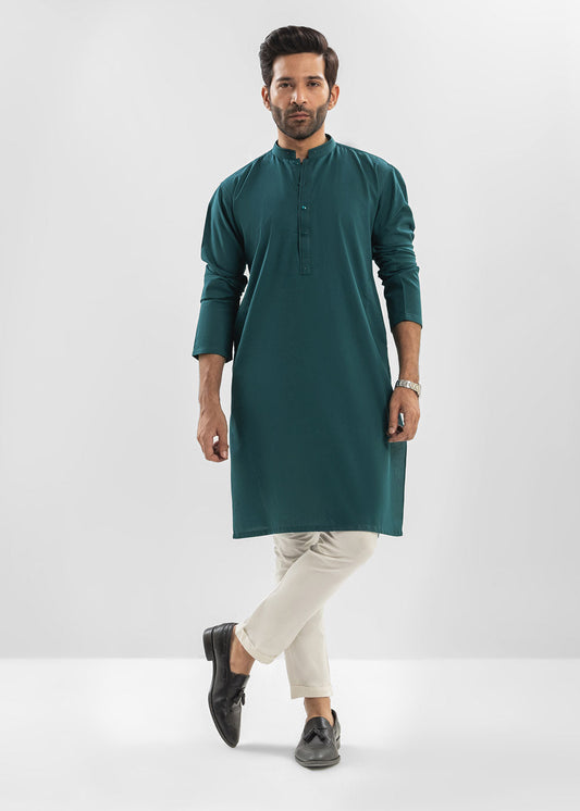 Dyed Cotton Kurta