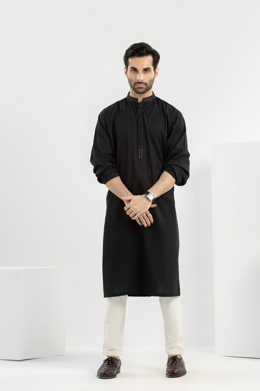Dyed Cotton Kurta