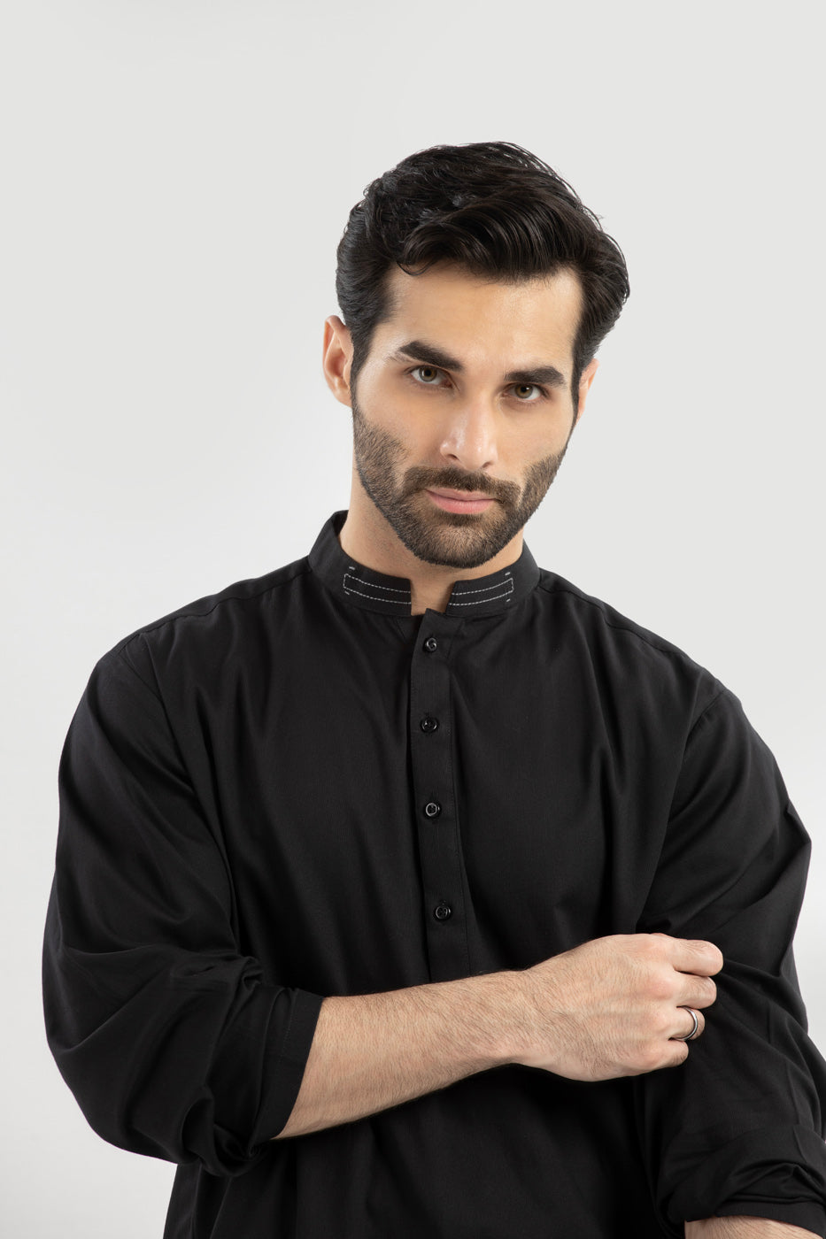 Dyed Cotton Kurta