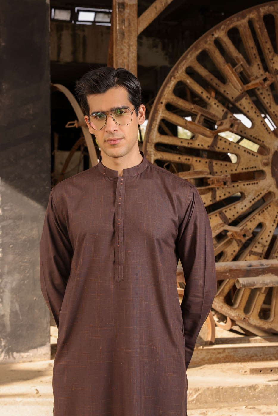 Dyed Blended Kurta