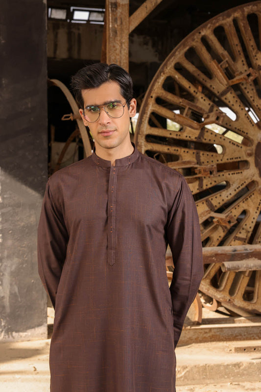 Dyed Blended Kurta