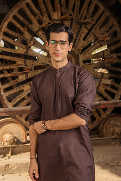Dyed Blended Kurta