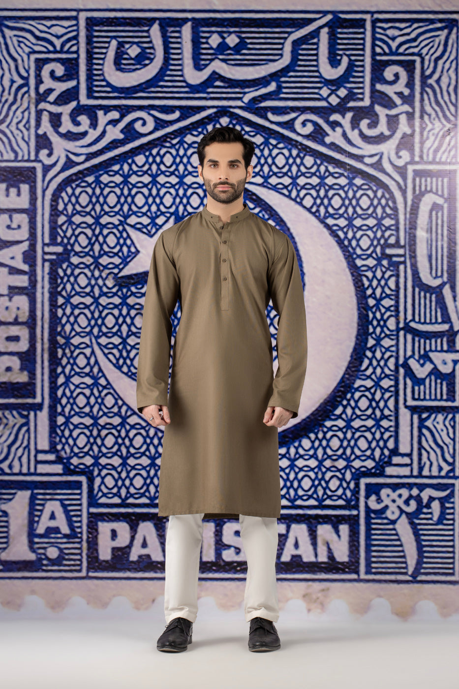 Dyed Blended Kurta