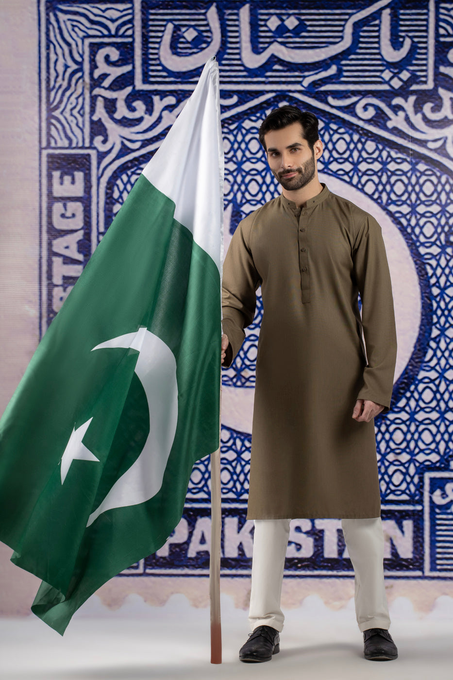 Dyed Blended Kurta