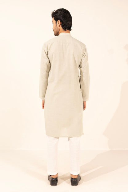 Dyed Khaddar Kurta