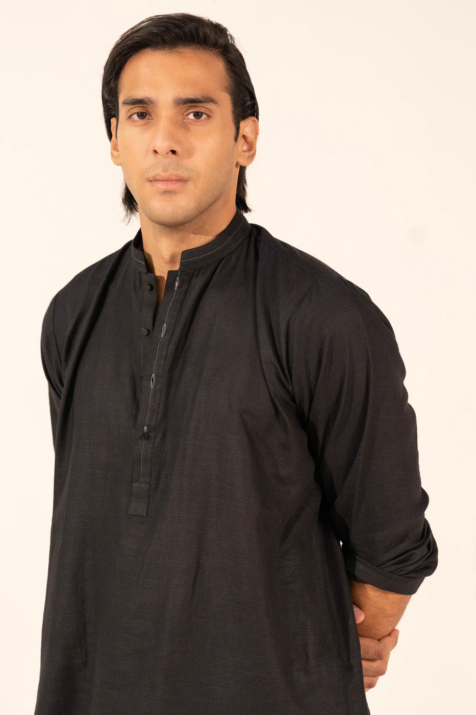 Dyed Khaddar Kurta