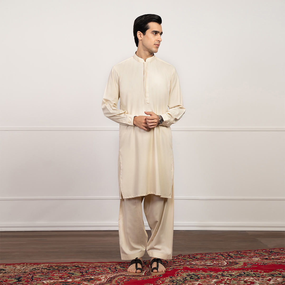 Dyed Blended Shalwar Kameez