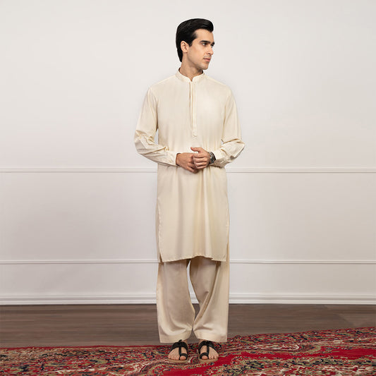 Dyed Blended Shalwar Kameez