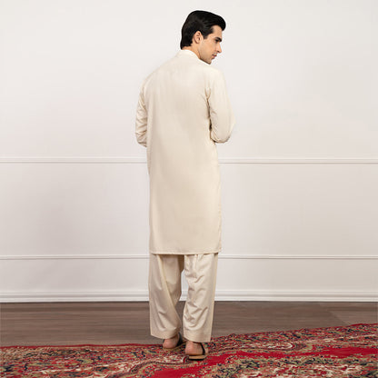 Dyed Blended Shalwar Kameez