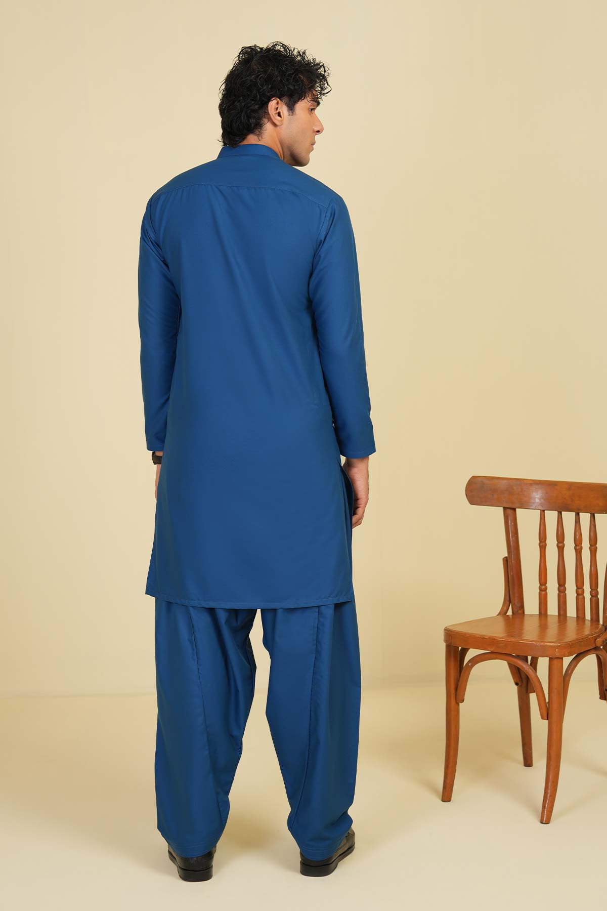 Dyed Blended Shalwar Kameez