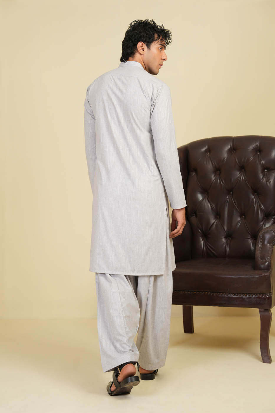 Dyed Blended Shalwar Kameez