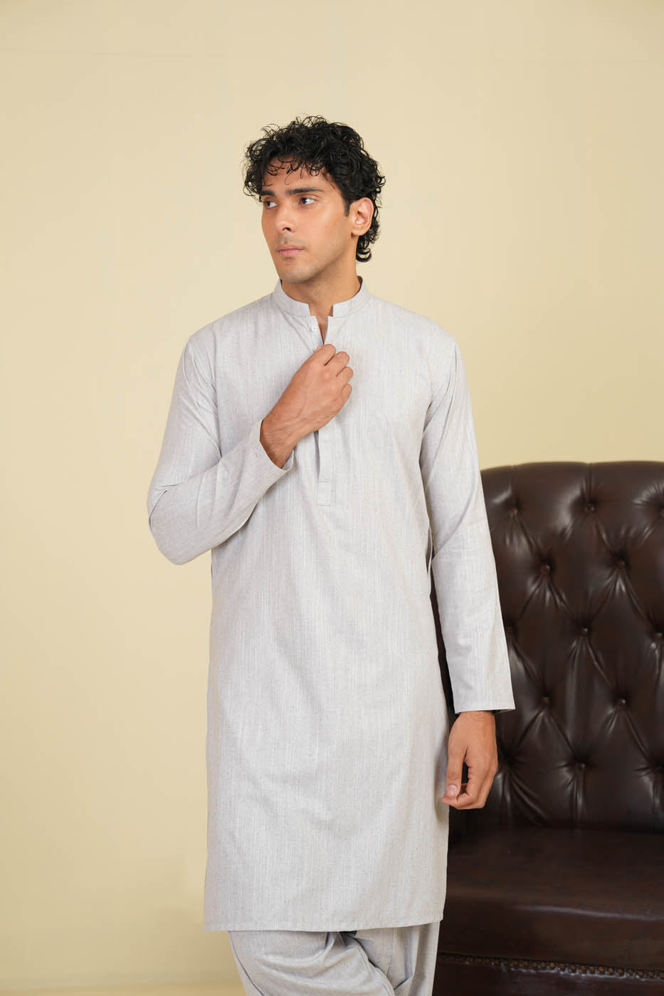 Dyed Blended Shalwar Kameez