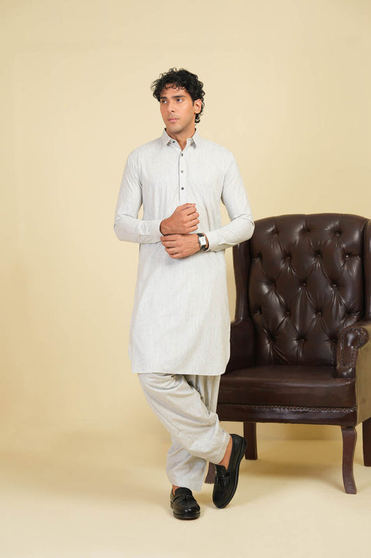 Dyed Blended Shalwar Kameez