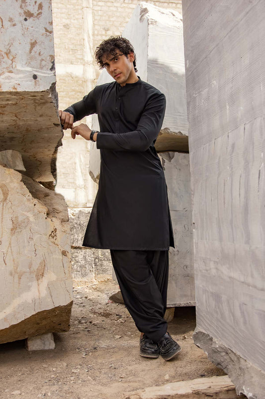 Dyed Blended Kurta Shalwar