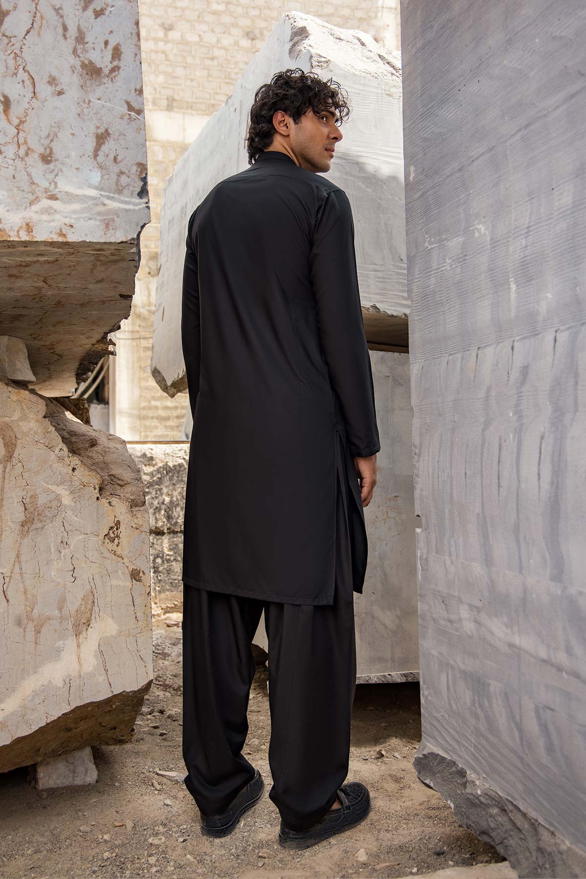 Dyed Blended Kurta Shalwar