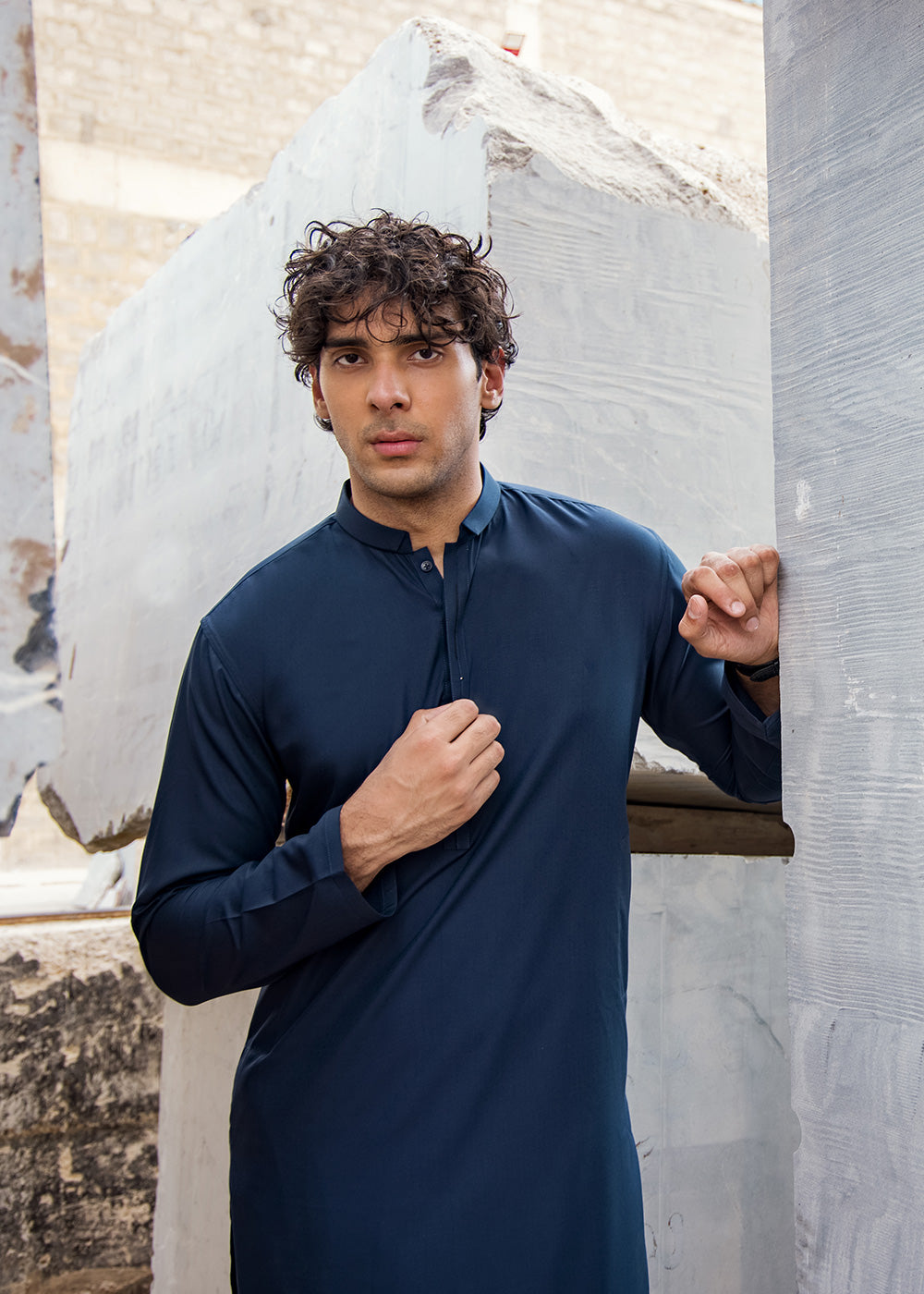 Dyed Blended Kurta Shalwar