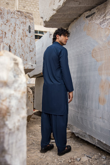 Dyed Blended Kurta Shalwar