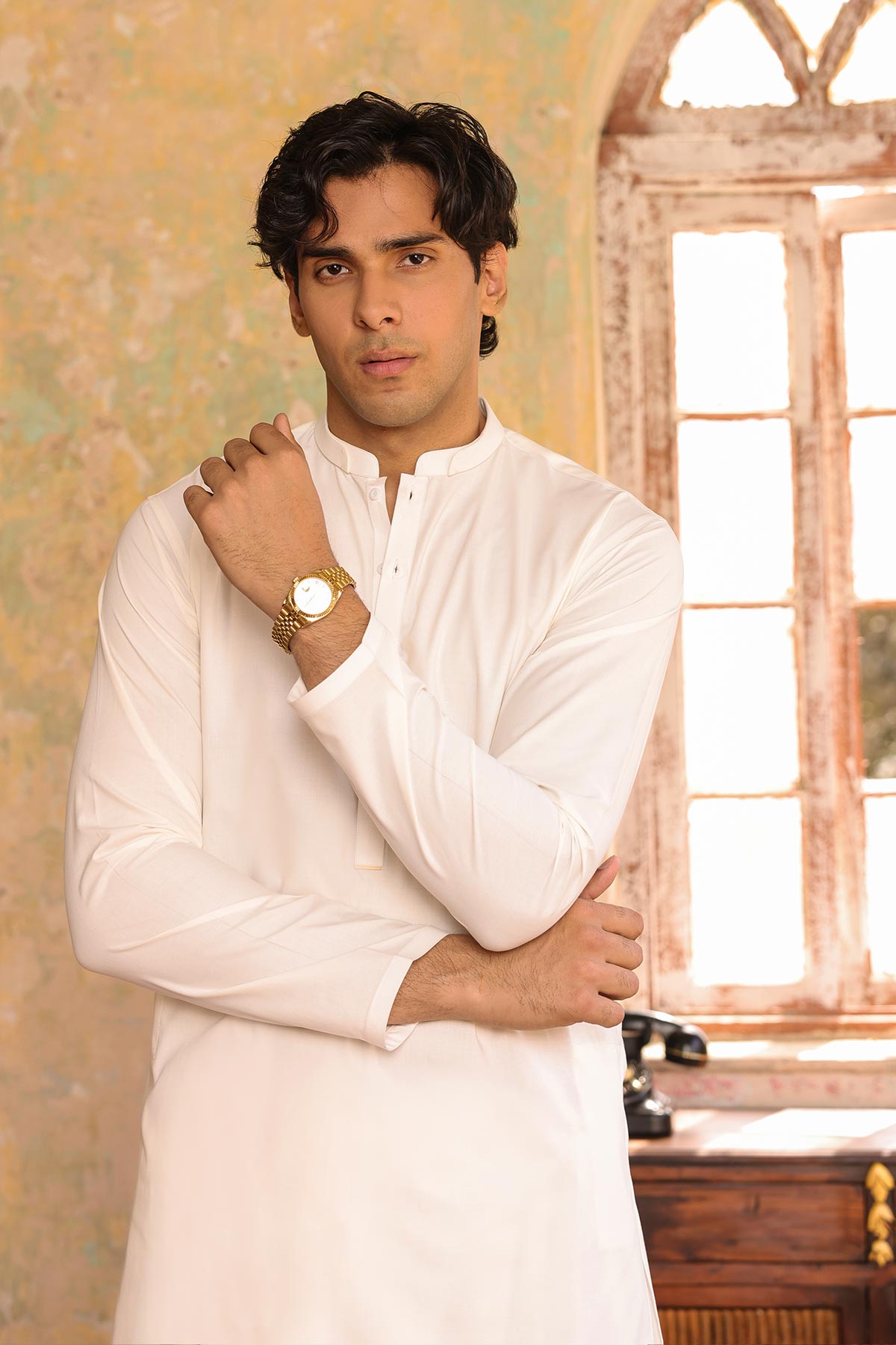 Dyed Blended Shalwar Kameez