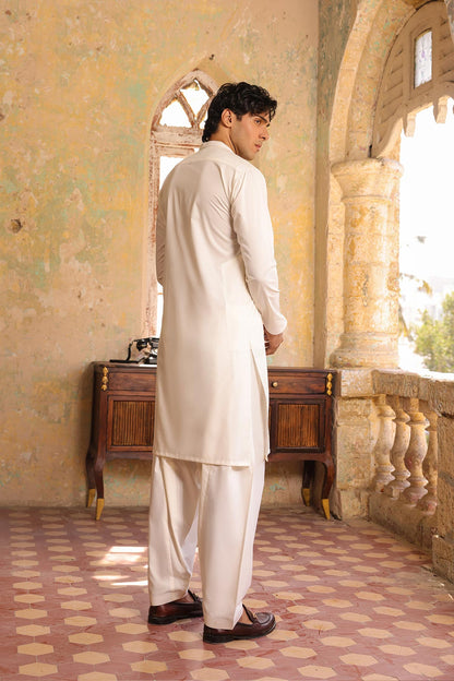 Dyed Blended Shalwar Kameez