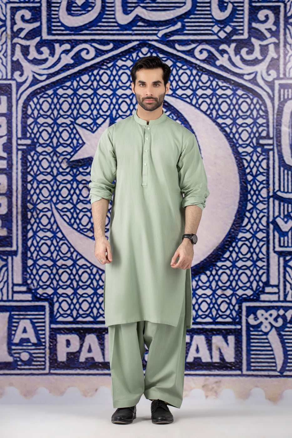 Dyed Cotton Shalwar Kameez