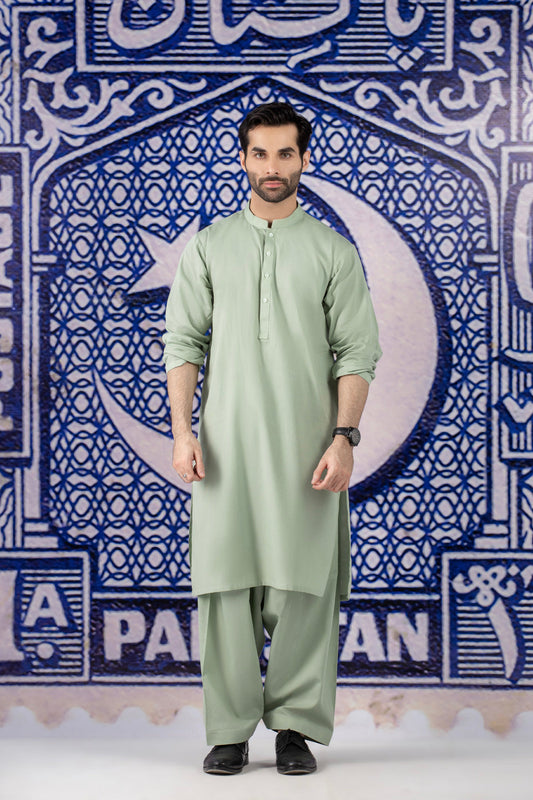Dyed Cotton Shalwar Kameez