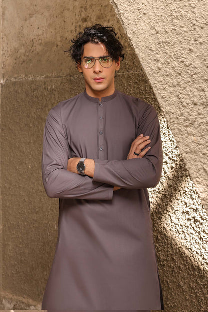 Dyed Shahsawar Latha Shalwar Kameez