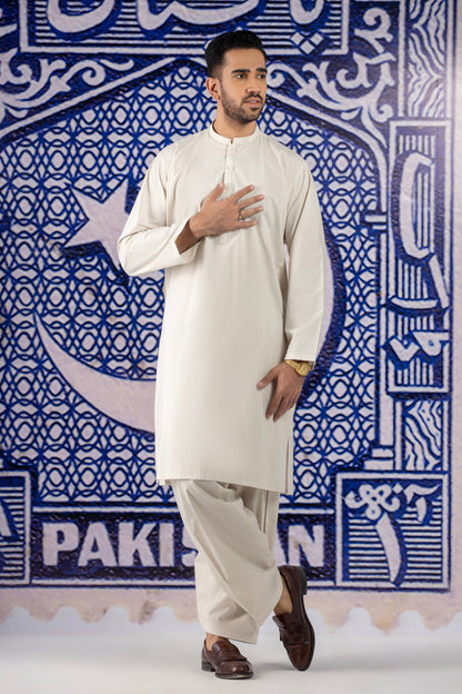 Dyed Embroidered Cambric Shalwar Kameez