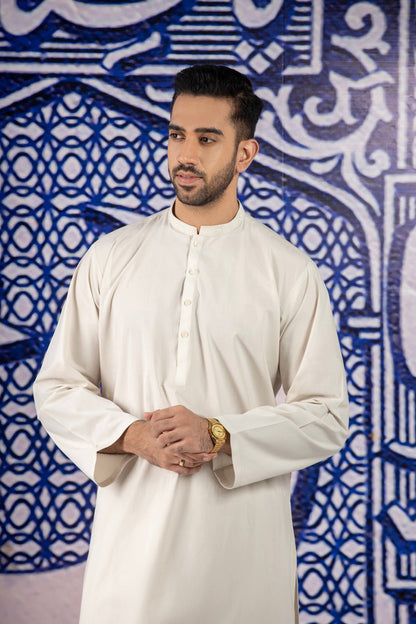 Dyed Embroidered Cambric Shalwar Kameez
