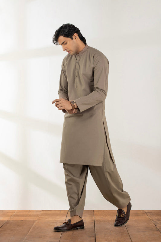 Dyed Cambric Kurta Shalwar