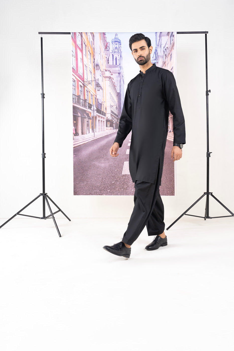 Dyed Blended Shalwar Kameez