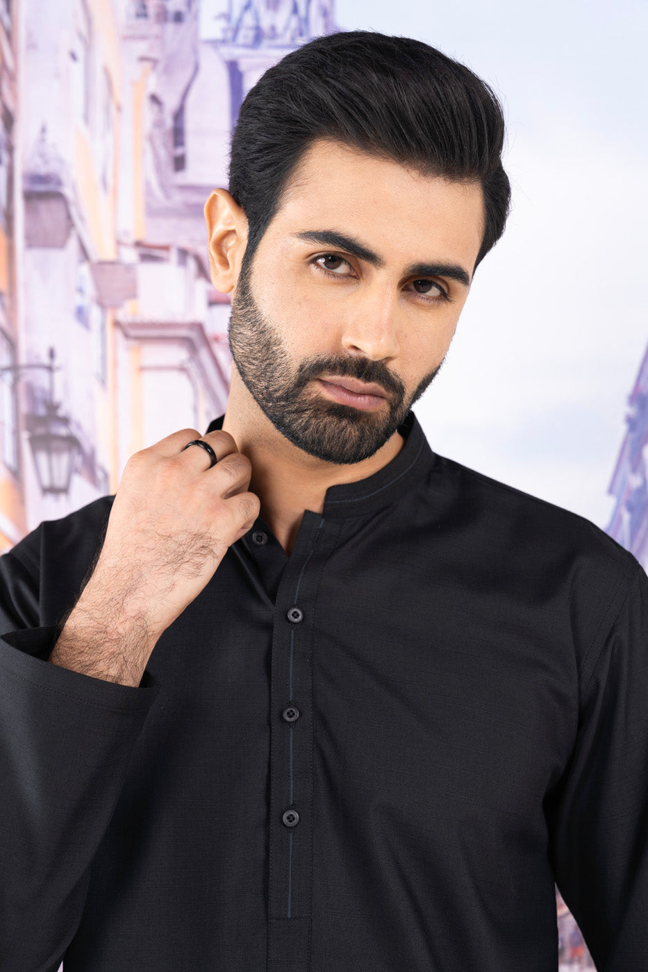 Dyed Blended Shalwar Kameez
