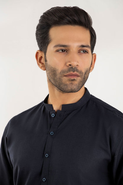 Dyed Blended Kameez Trouser
