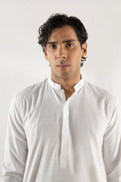 Dyed Blended Kameez Trouser
