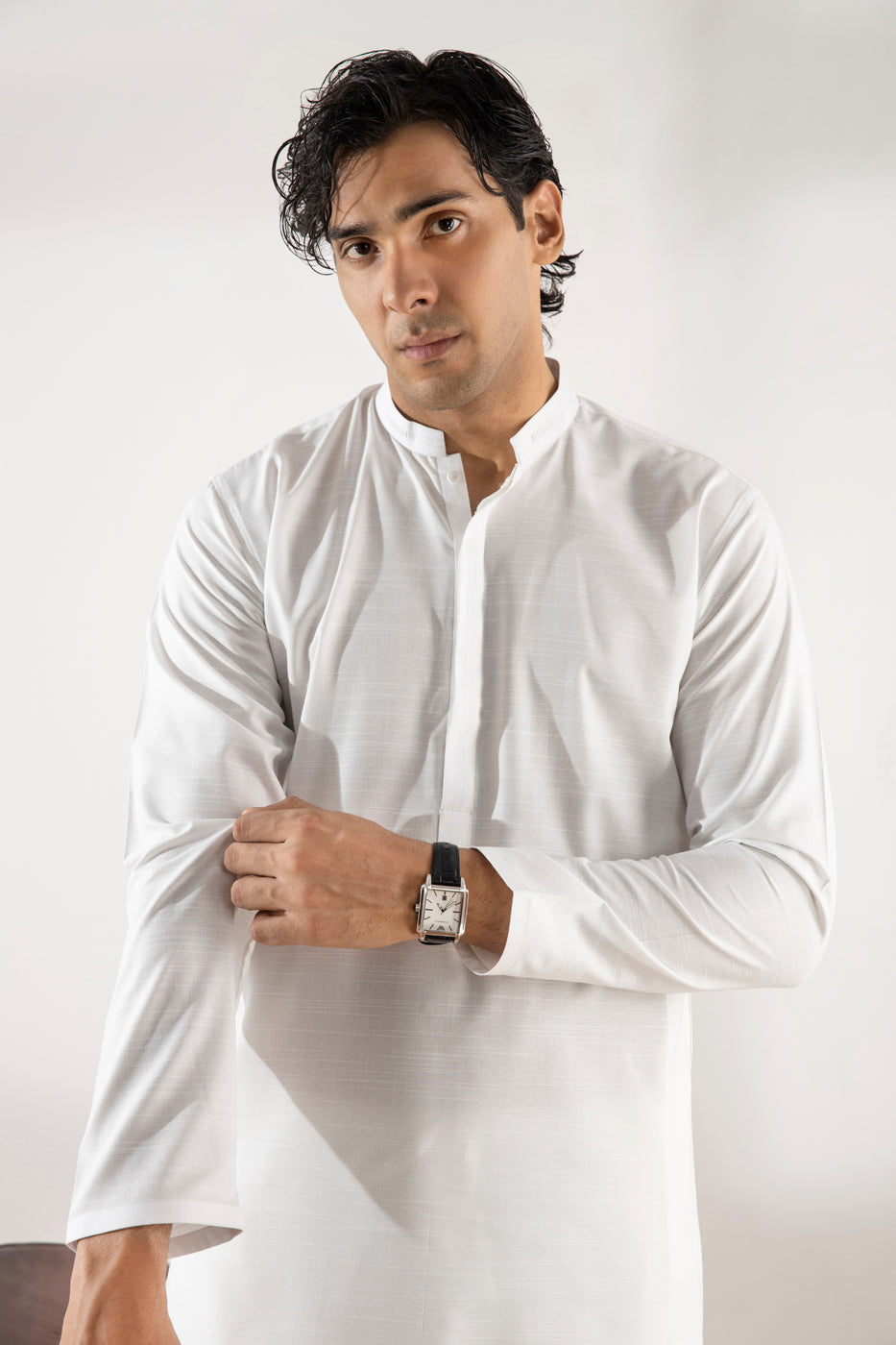 Dyed Blended Kameez Trouser