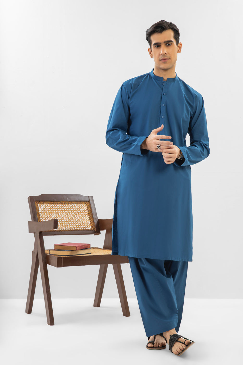 Dyed Cotton Shalwar Kameez