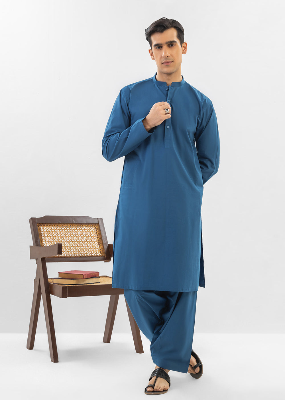 Dyed Cotton Shalwar Kameez